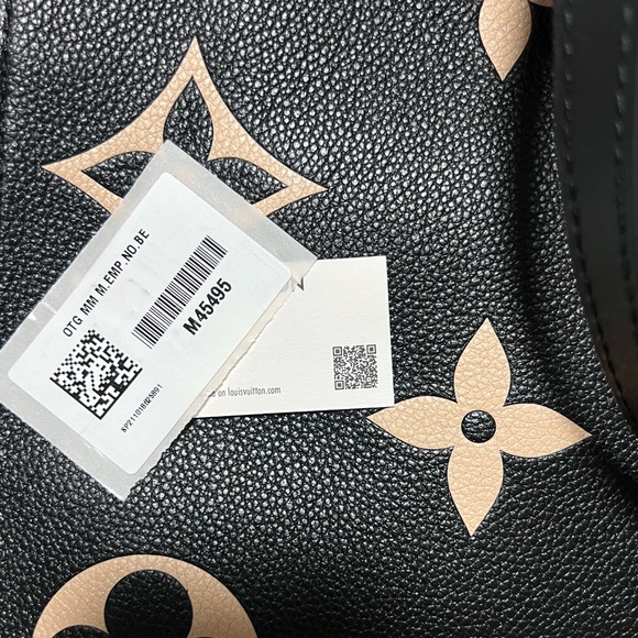 Louis Vuitton OnTheGo MM Black/Beige - Picture 2 of 8